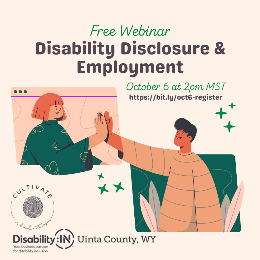 Disability Disclosure & Employment Webinar