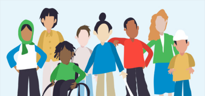 Disability Inclusion image to emphasize an inclusive business culture